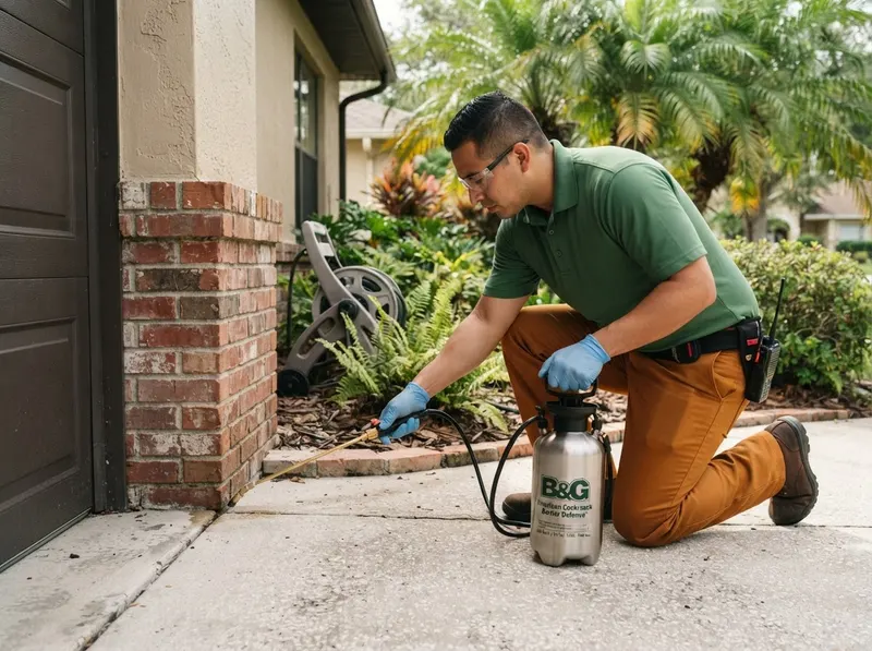 American Cockroach Barrier Defense in Tampa, FL